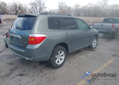 2010 Toyota Highlander Base V6 from USA, damaged, VIN 5TDBK3EHXAS006972